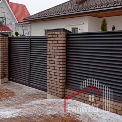 Заборы-жалюзи Гамма (Gamma)