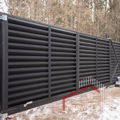 Ворота откатные СТАЛЬНЫЕ