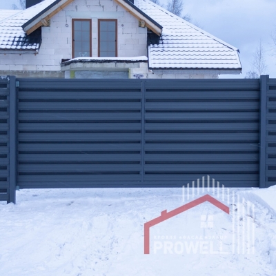 Ворота откатные СТАЛЬНЫЕ