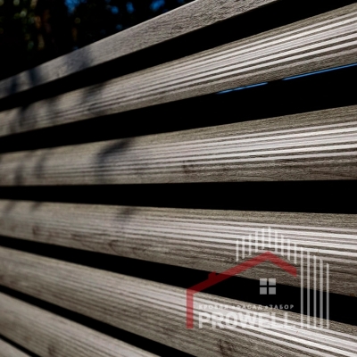 Заборы-жалюзи Раунд (Round)