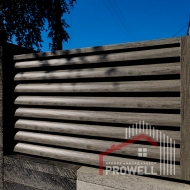 Заборы-жалюзи Раунд (Round)