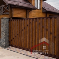 Ворота откатные СТАЛЬНЫЕ